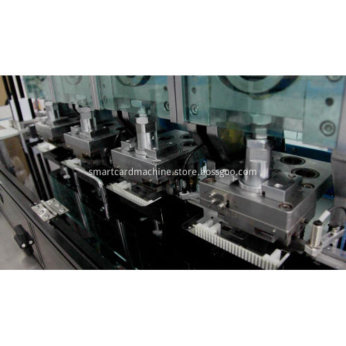 Four Stations Smart SIM Card Punching Machine